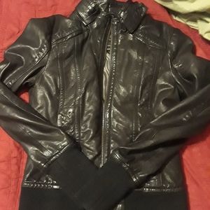 Aritzia TNA leather jacket